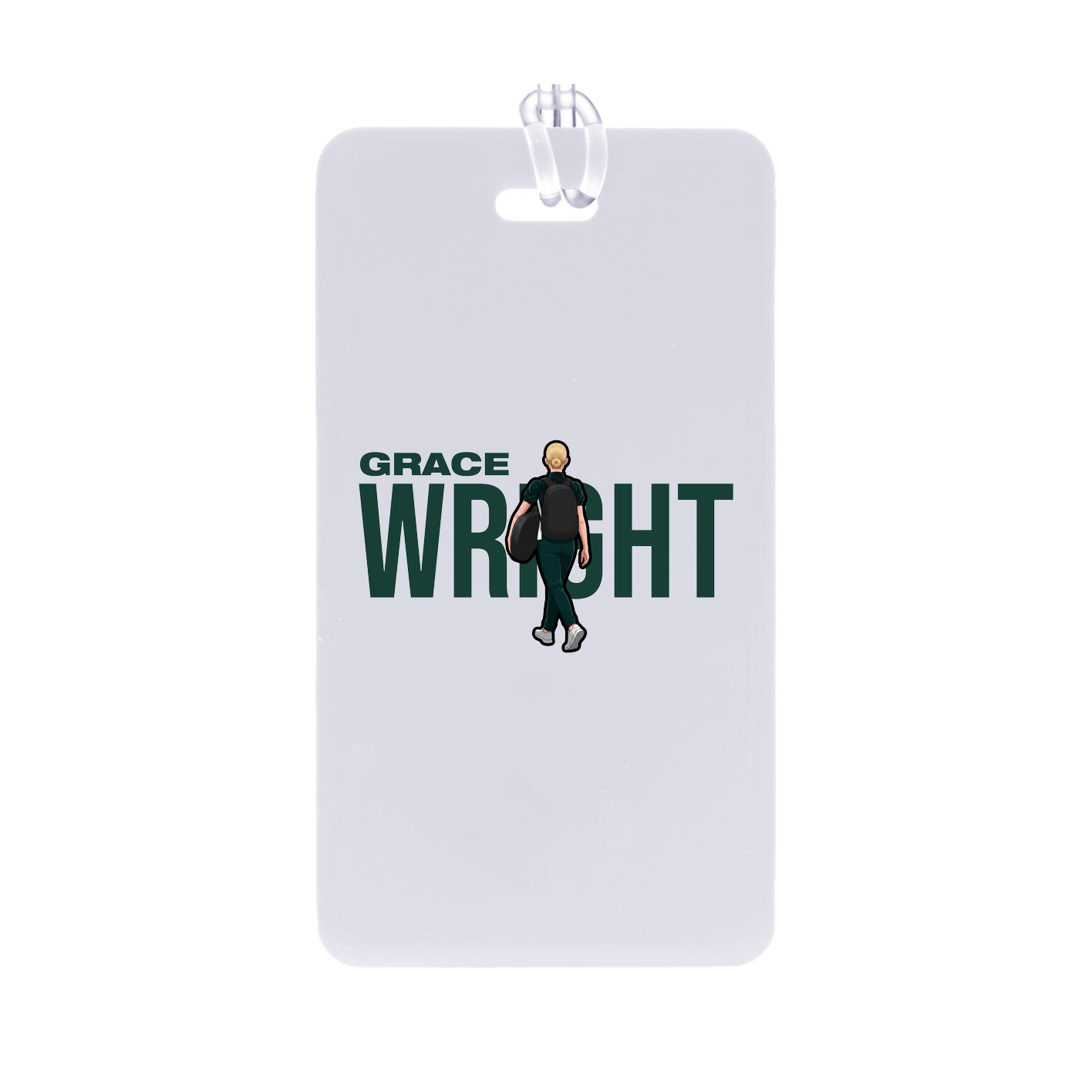 Bag Tag — Player Name in Classic