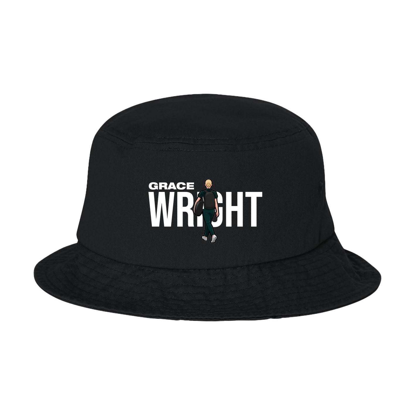 Bucket Cap — Player Name in Black