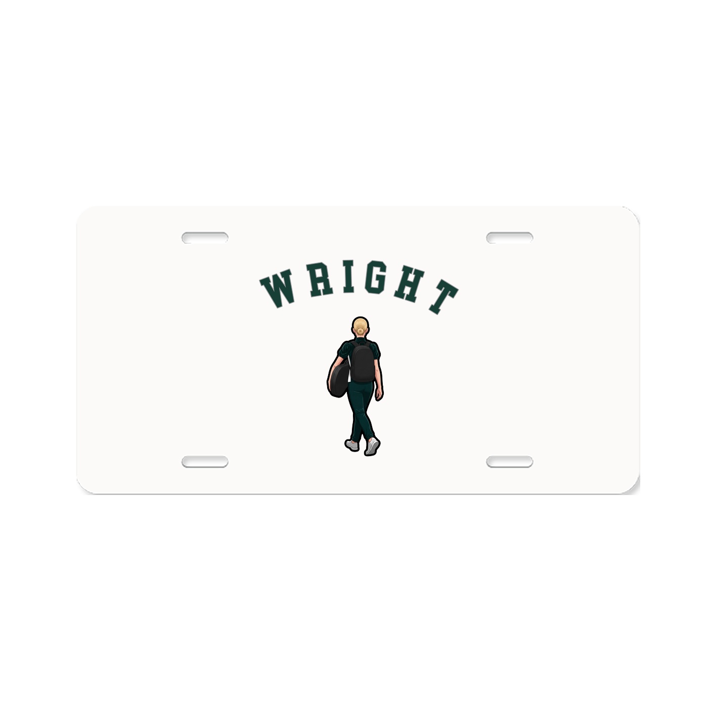 License Plate — Shirsey Arch in Classic