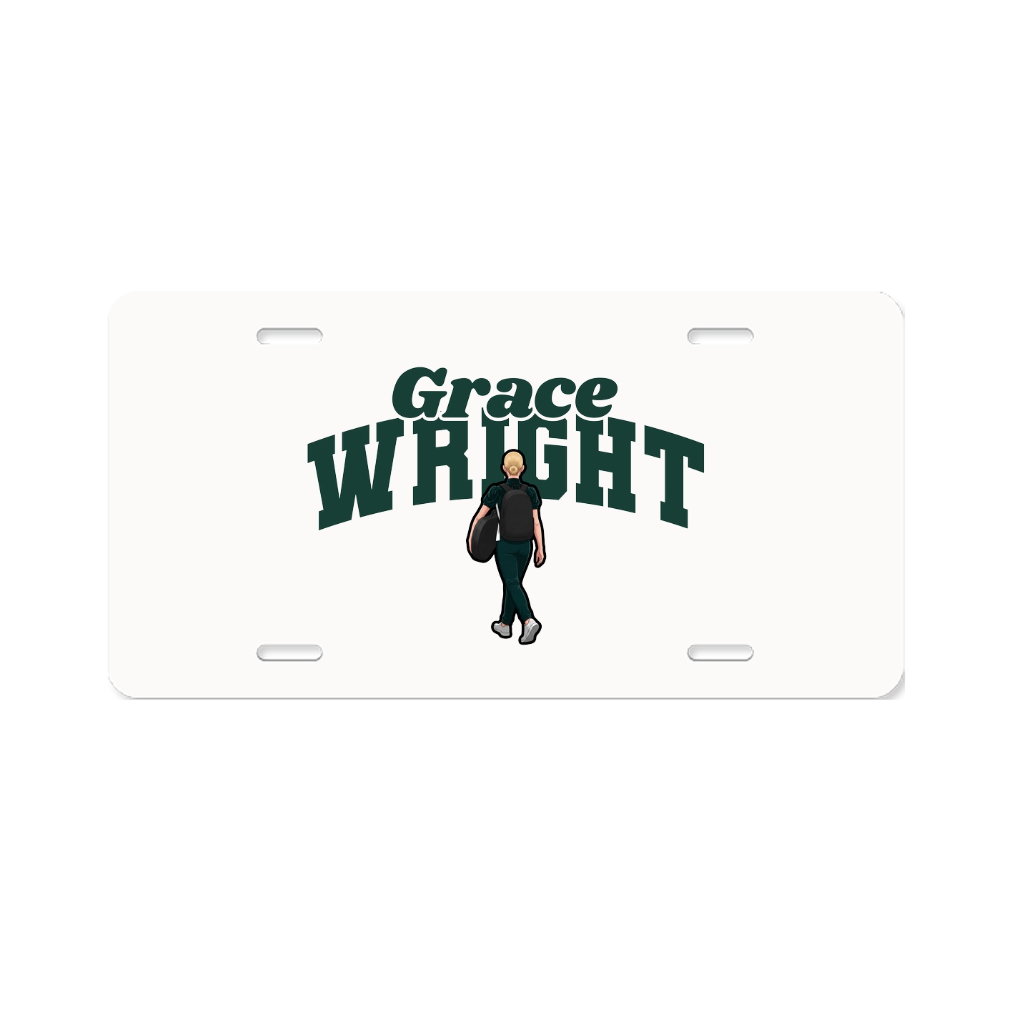 License Plate — Signature Arch in Classic