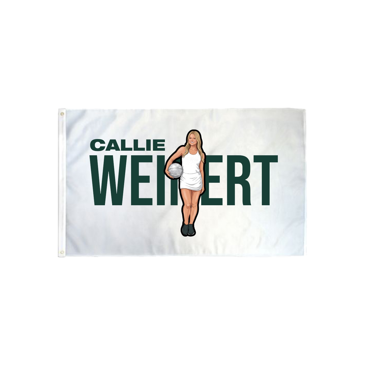 3x5 Flag — Player Name in Classic