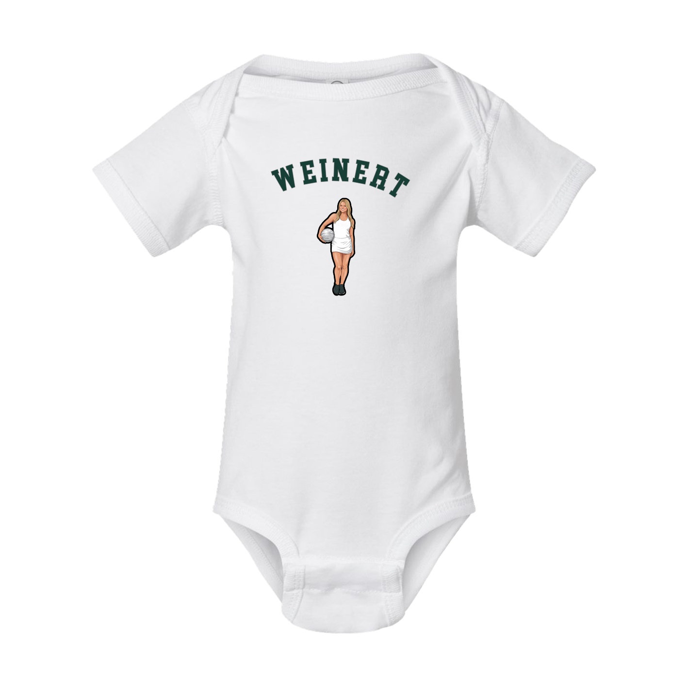 Baby Onesie — Shirsey Arch in White