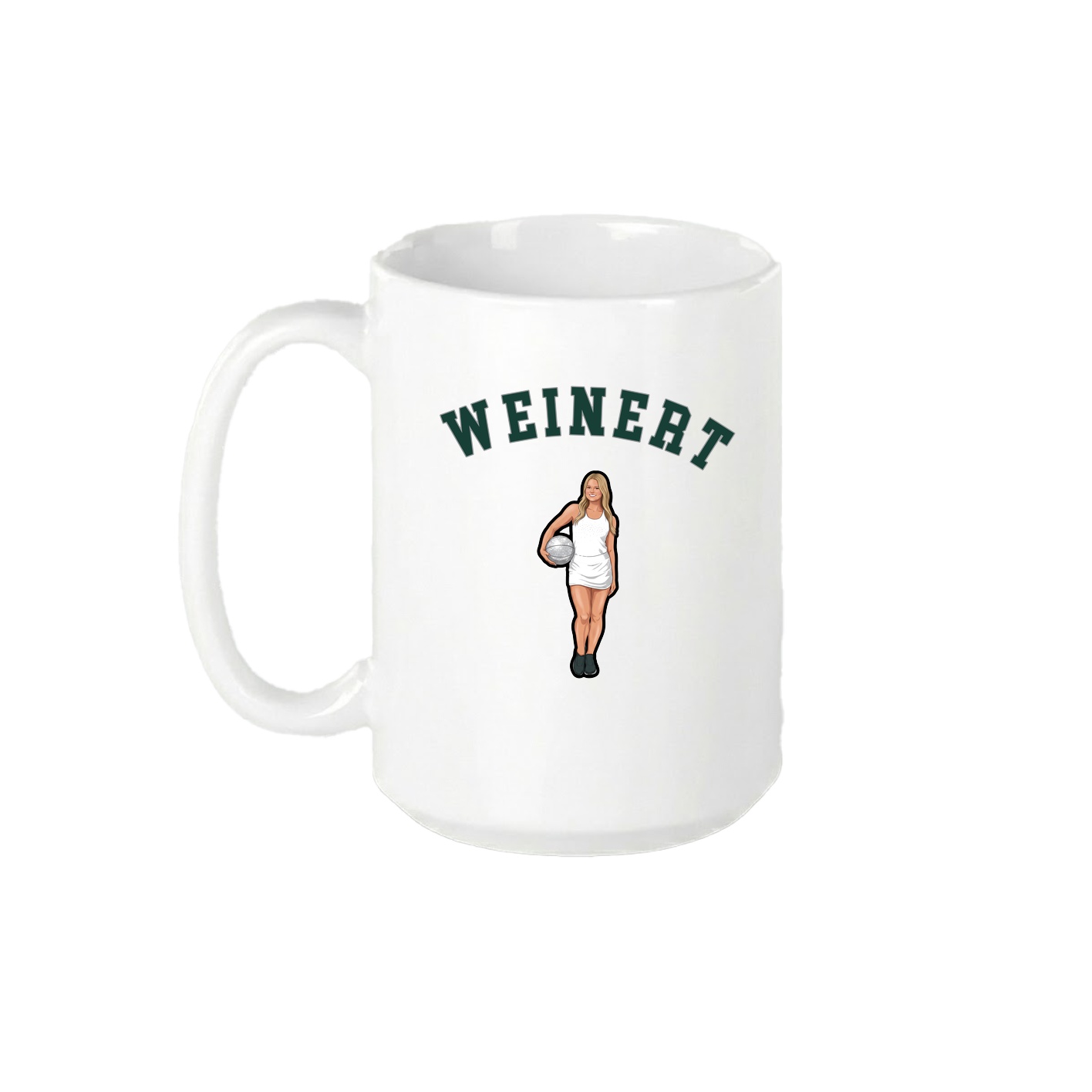 15oz Coffee Mug — Shirsey Arch in White