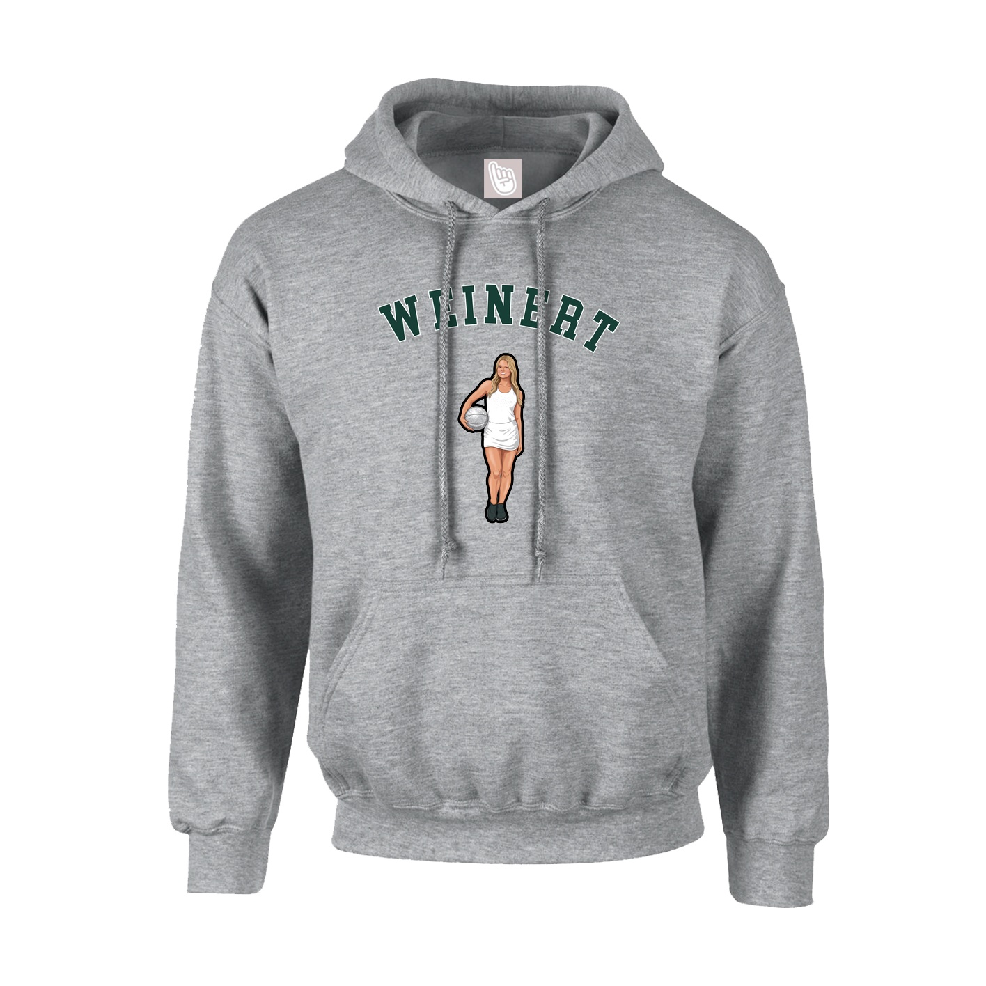 Youth Hoodie — Shirsey Arch in Grey