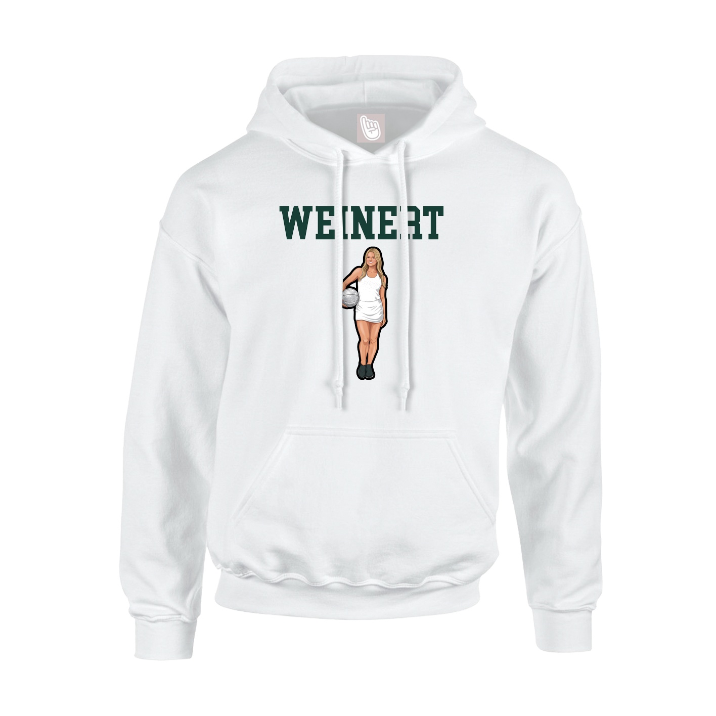 Youth Hoodie — Shirsey in White