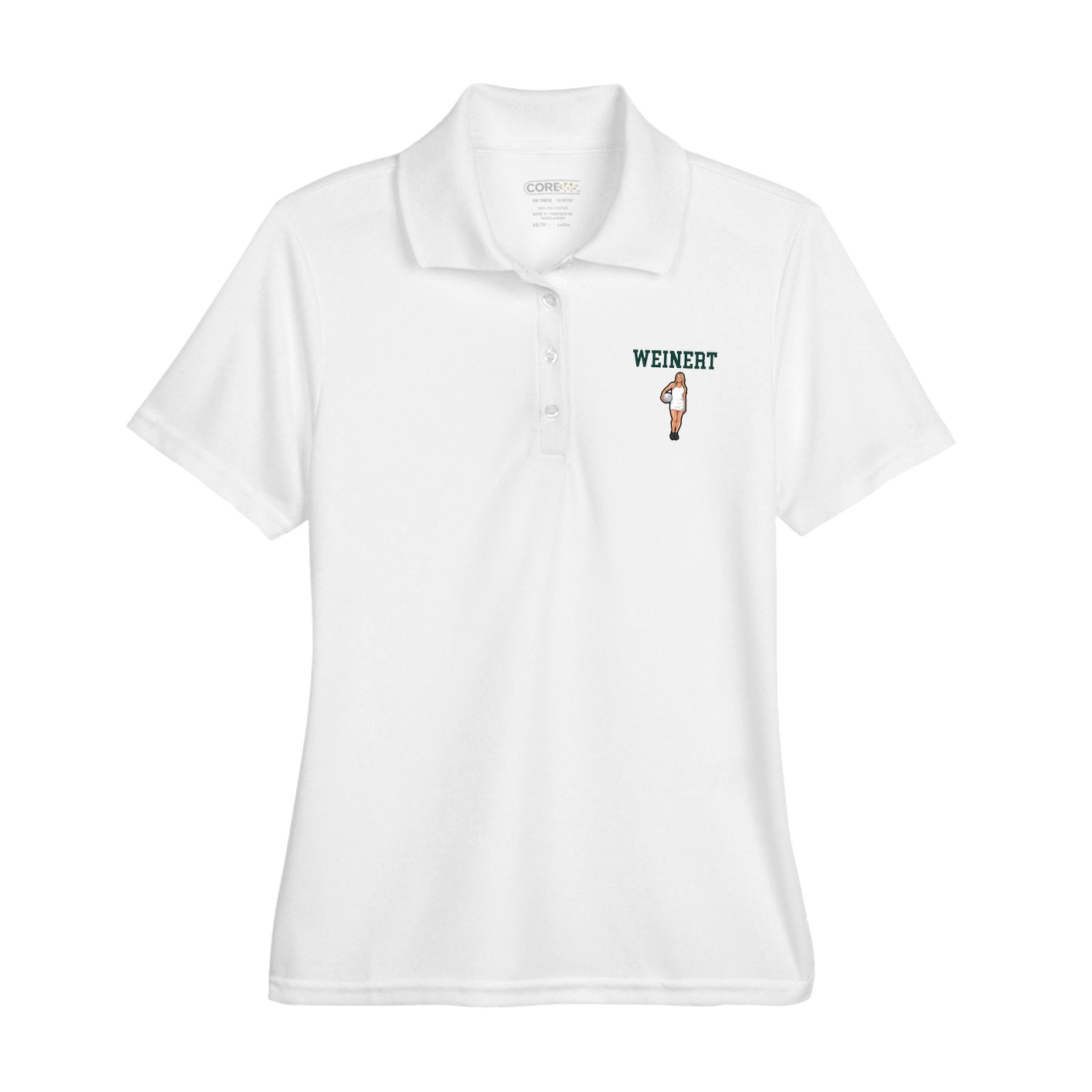 Womens Performance Polo — Shirsey in White