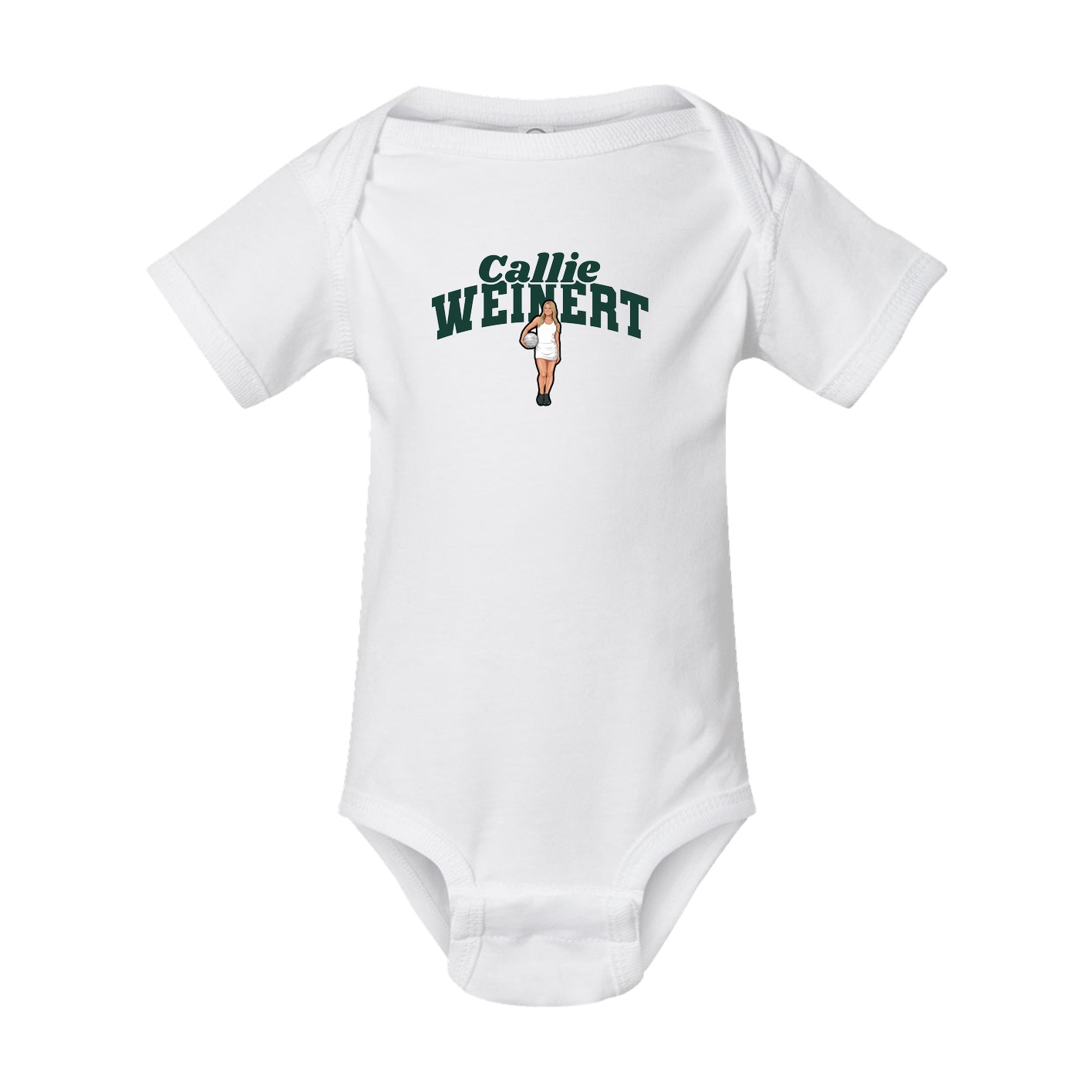 Baby Onesie — Signature Arch in White