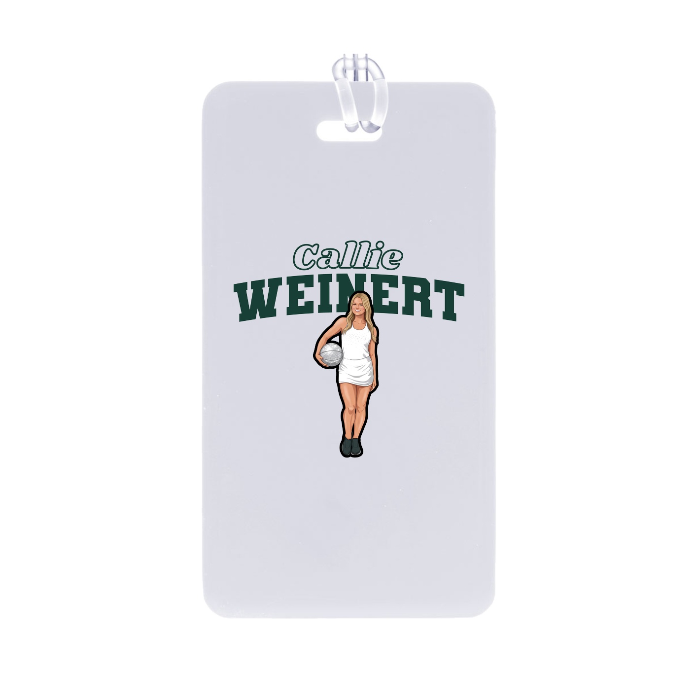 Bag Tag — Name Arch in Classic
