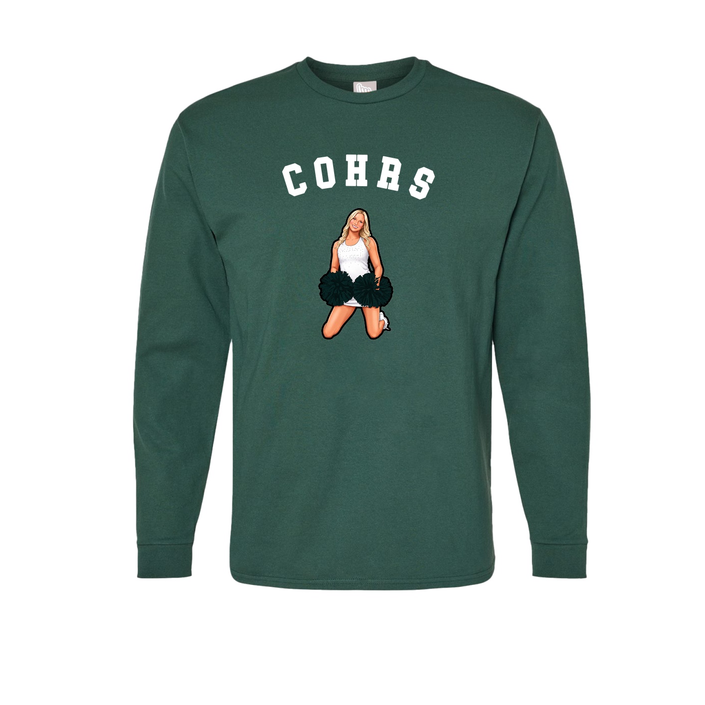 Long Sleeve Tee — Shirsey Arch in Green