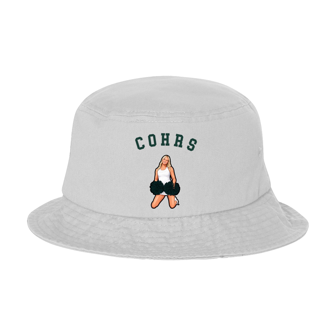 Bucket Cap — Shirsey Arch in White