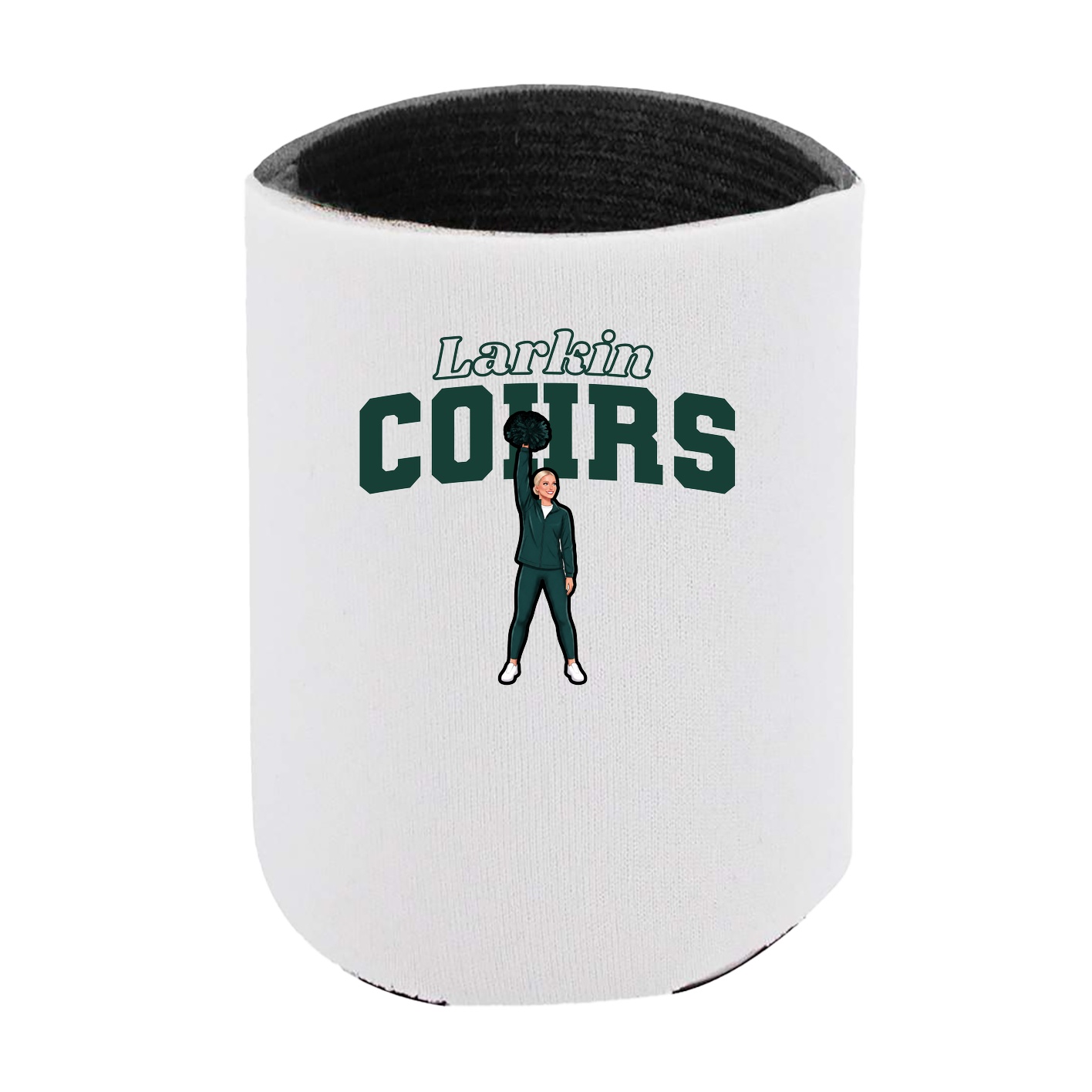 Can Holder — Name Arch in White