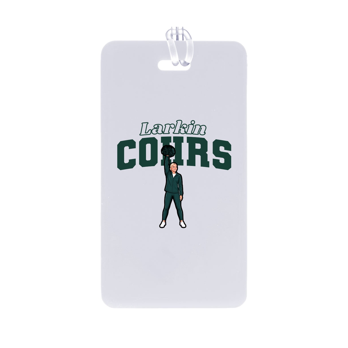 Bag Tag — Name Arch in Classic