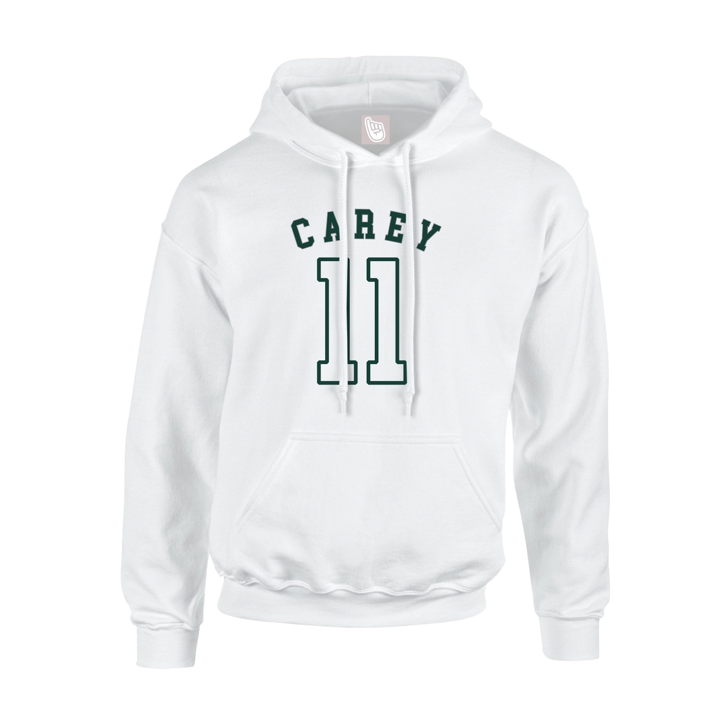 Hoodie — Shirsey Arch in White