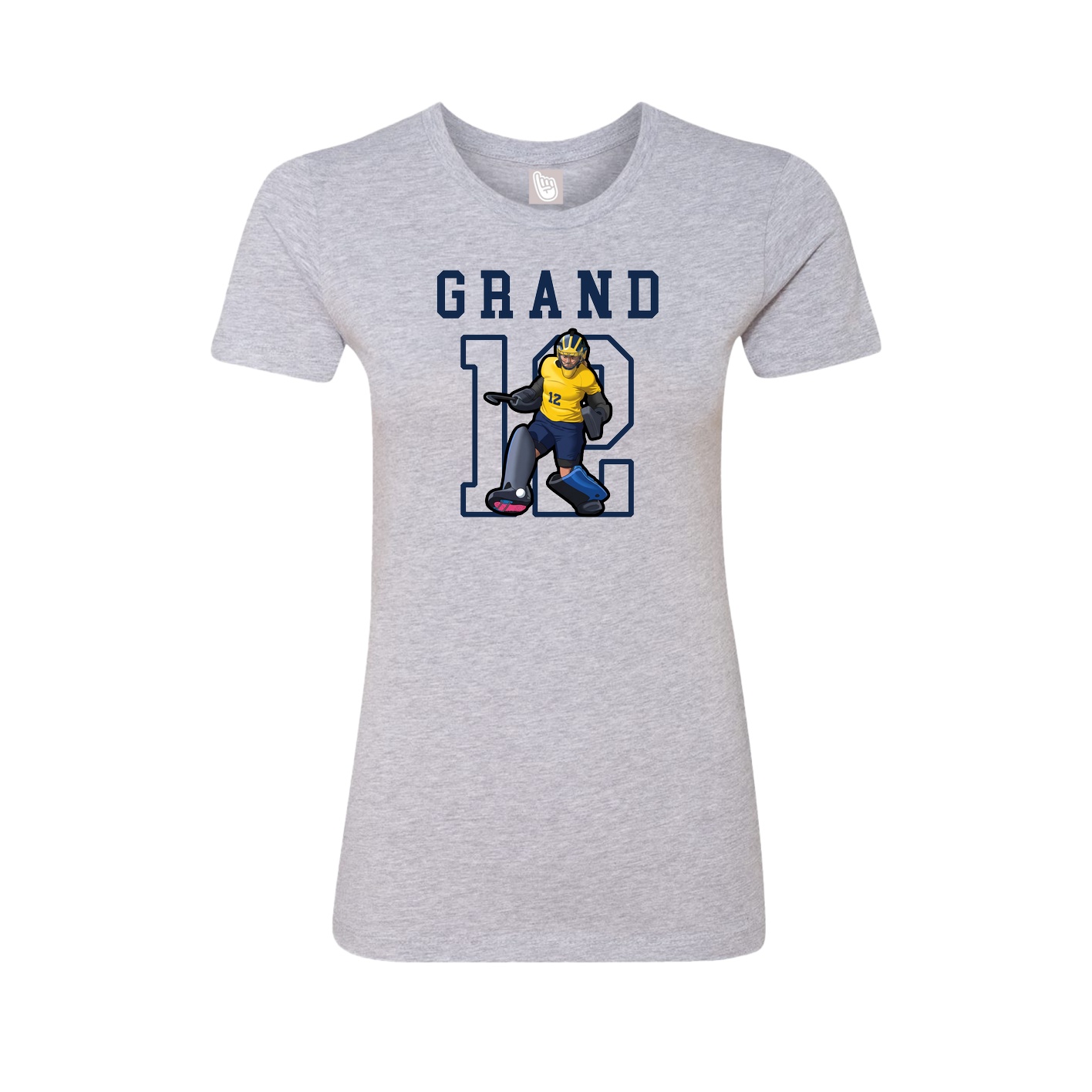 Fitted Women's Tee — Shirsey in Grey