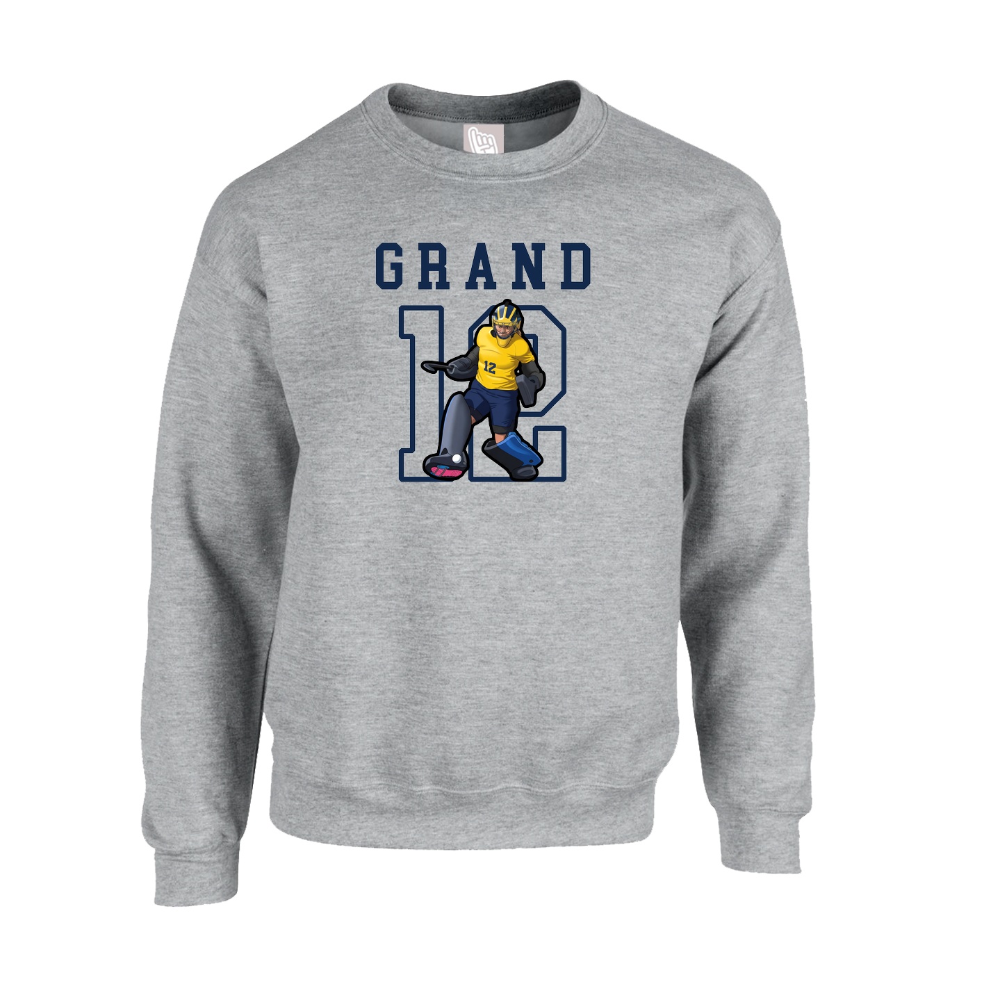 Fleece Crew — Shirsey in Grey