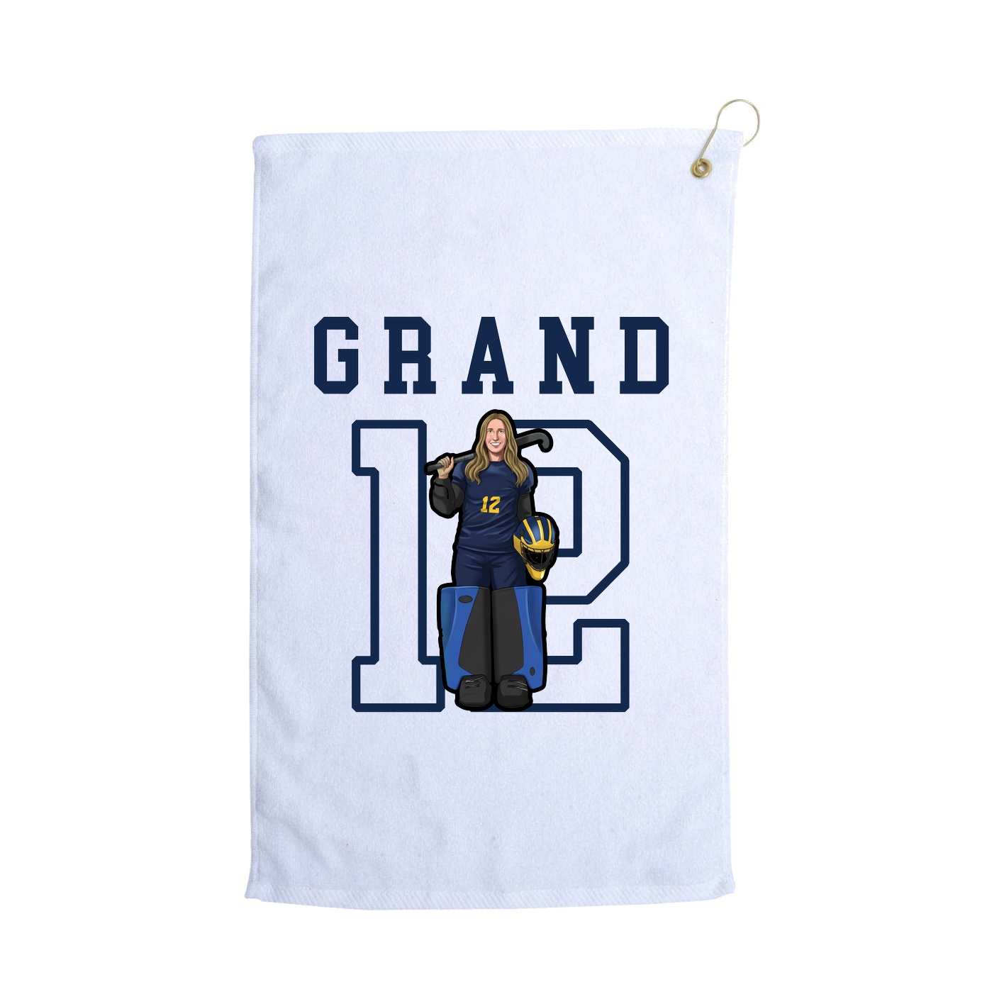 Golf Towel — Shirsey in White