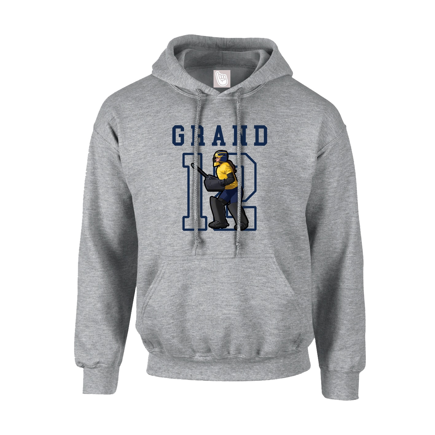 Hoodie — Shirsey in Grey