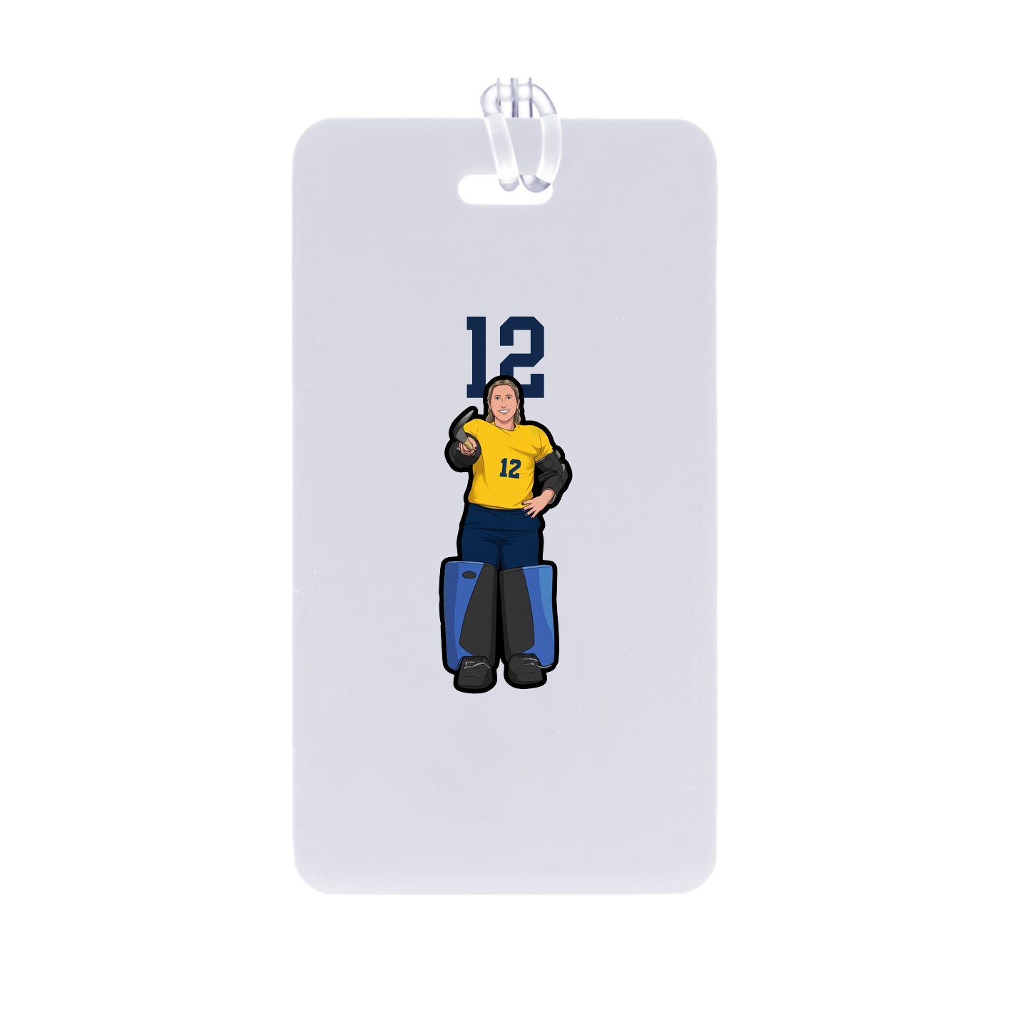 Bag Tag — Number Top in Classic