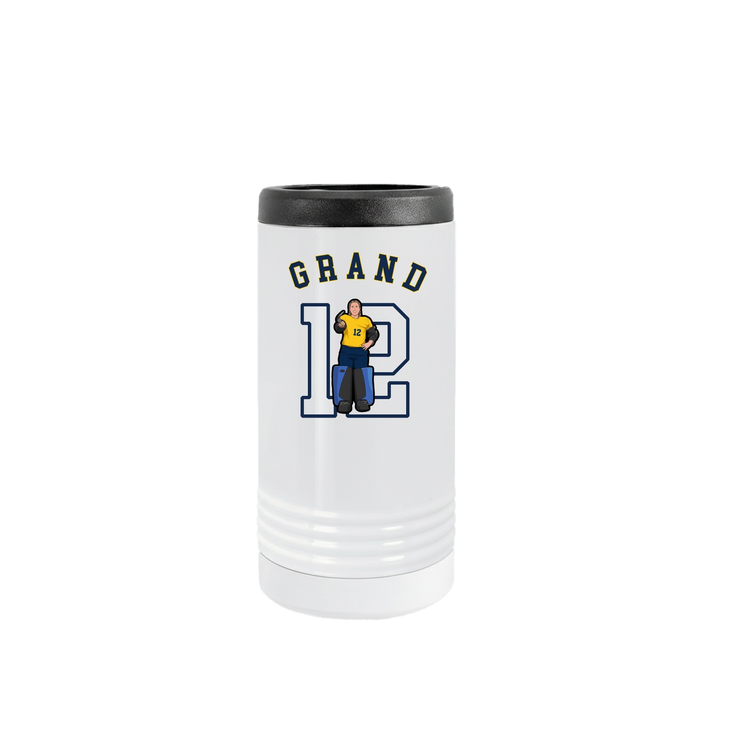 Slim Beverage Holder — Shirsey Arch in White