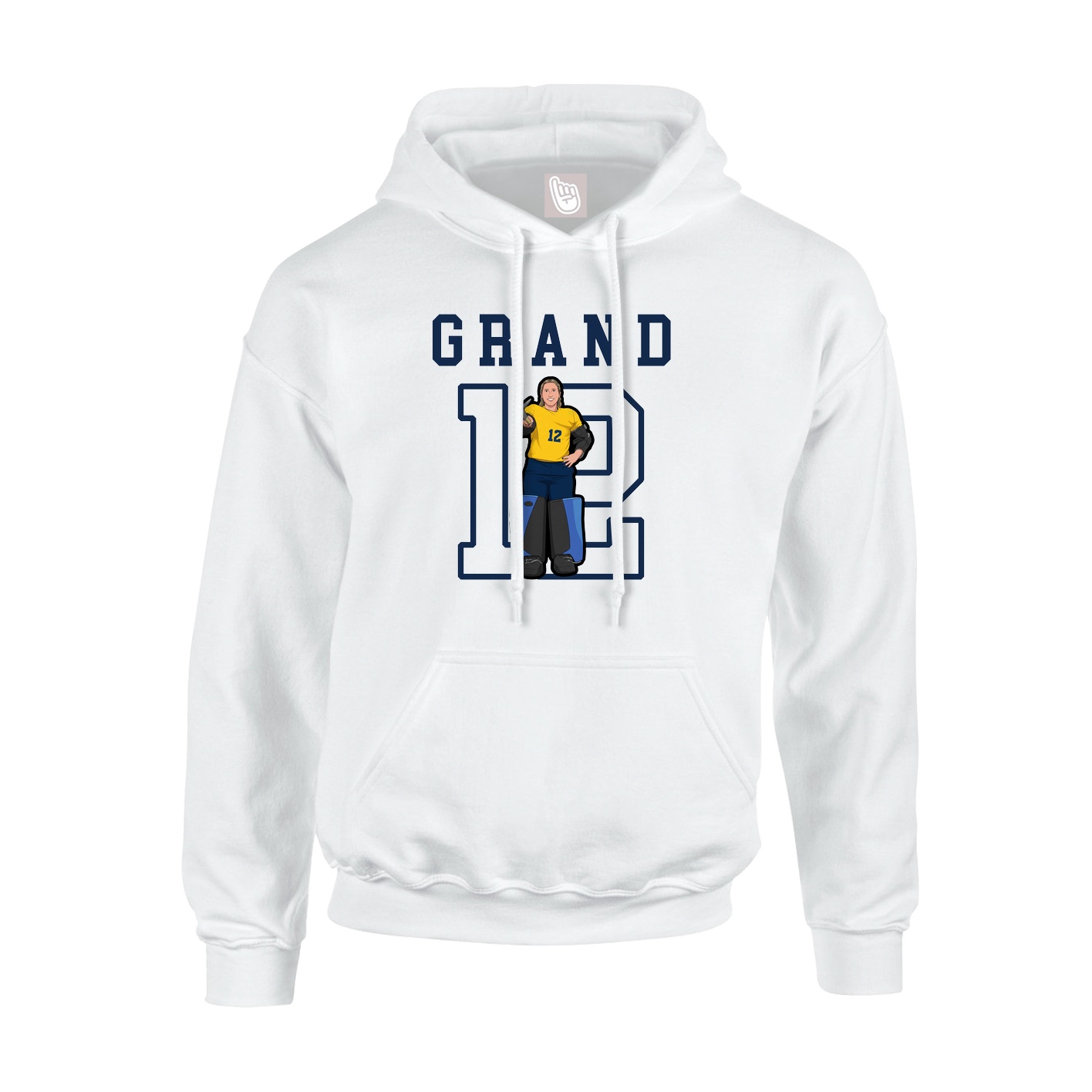 Youth Hoodie — Shirsey in White