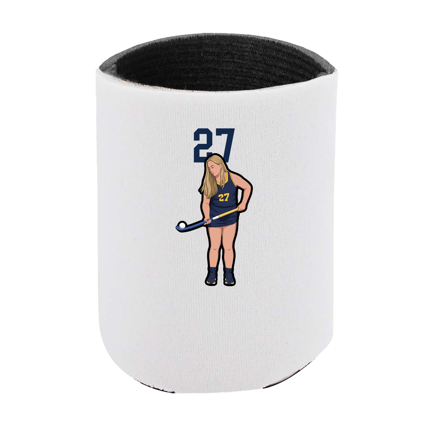 Can Holder — Number Top in White