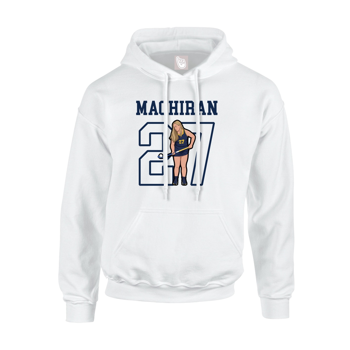 Youth Hoodie — Shirsey in White