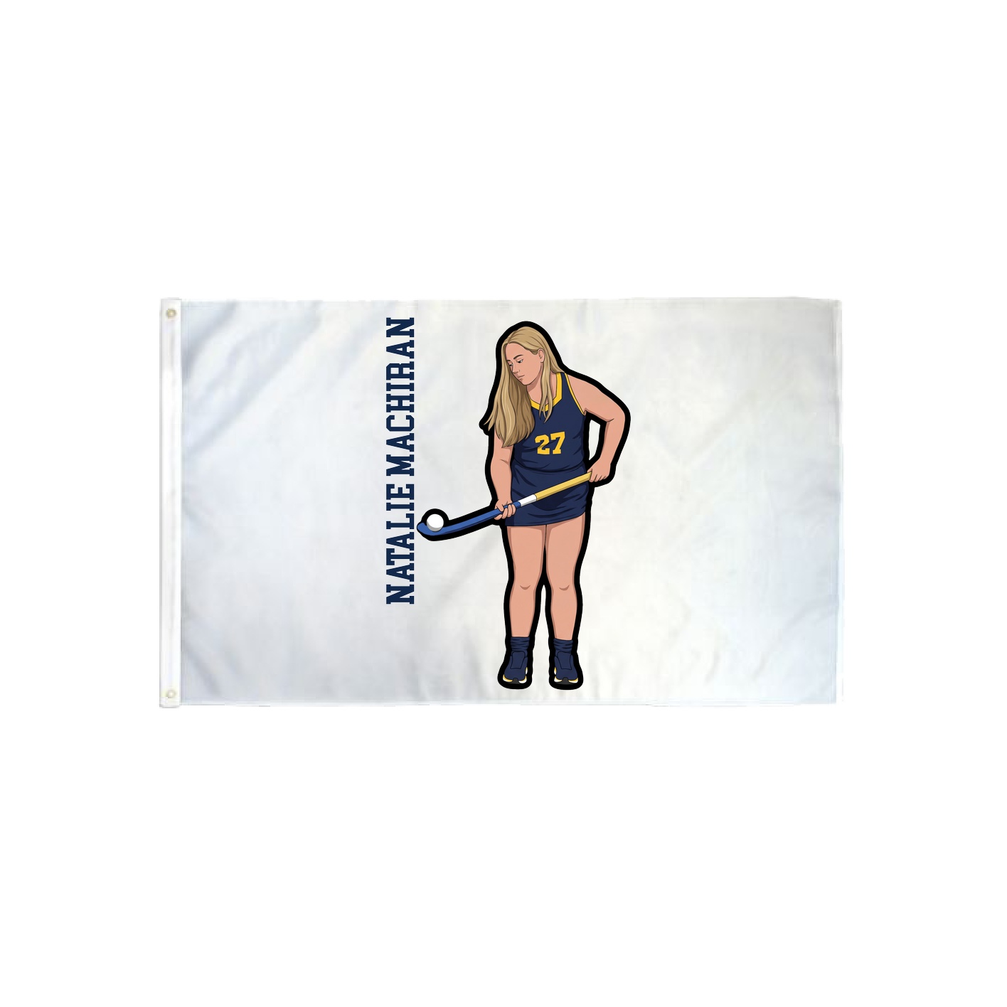 3x5 Flag — Name Vertical in Classic