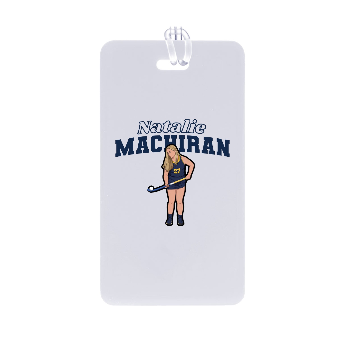 Bag Tag — Name Arch in Classic