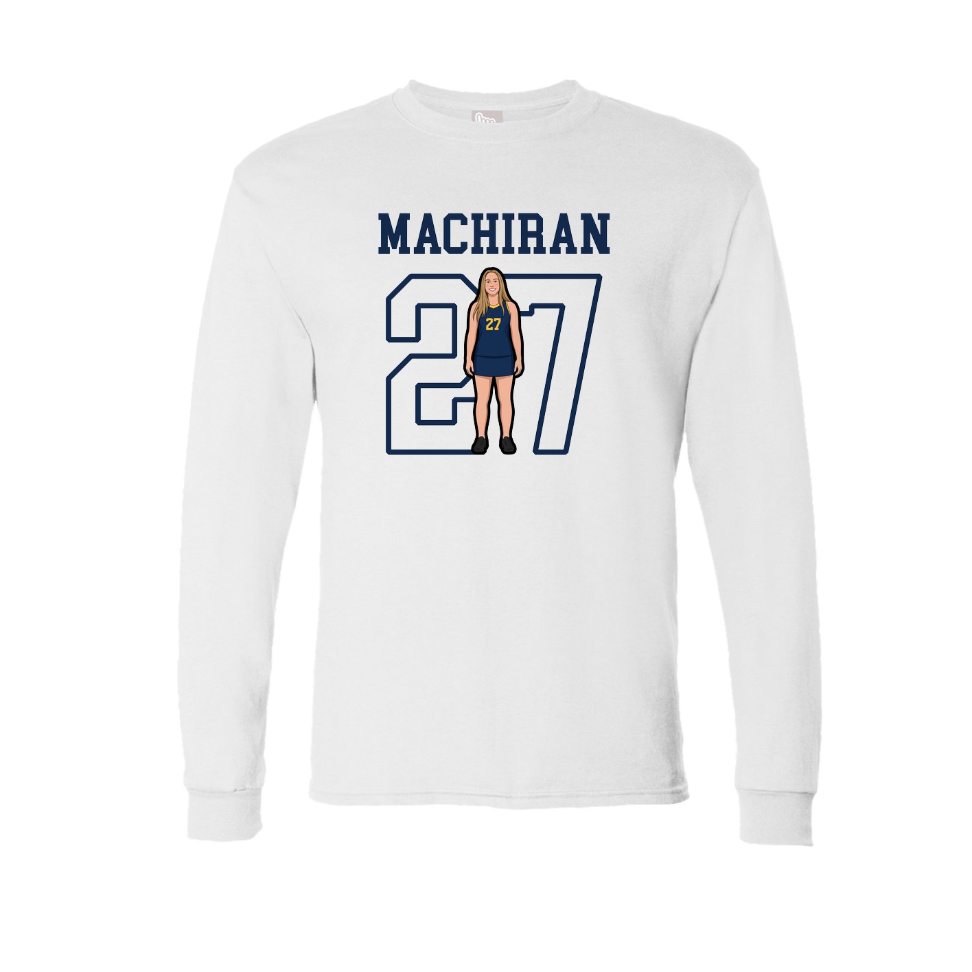 Long Sleeve Tee — Shirsey in White