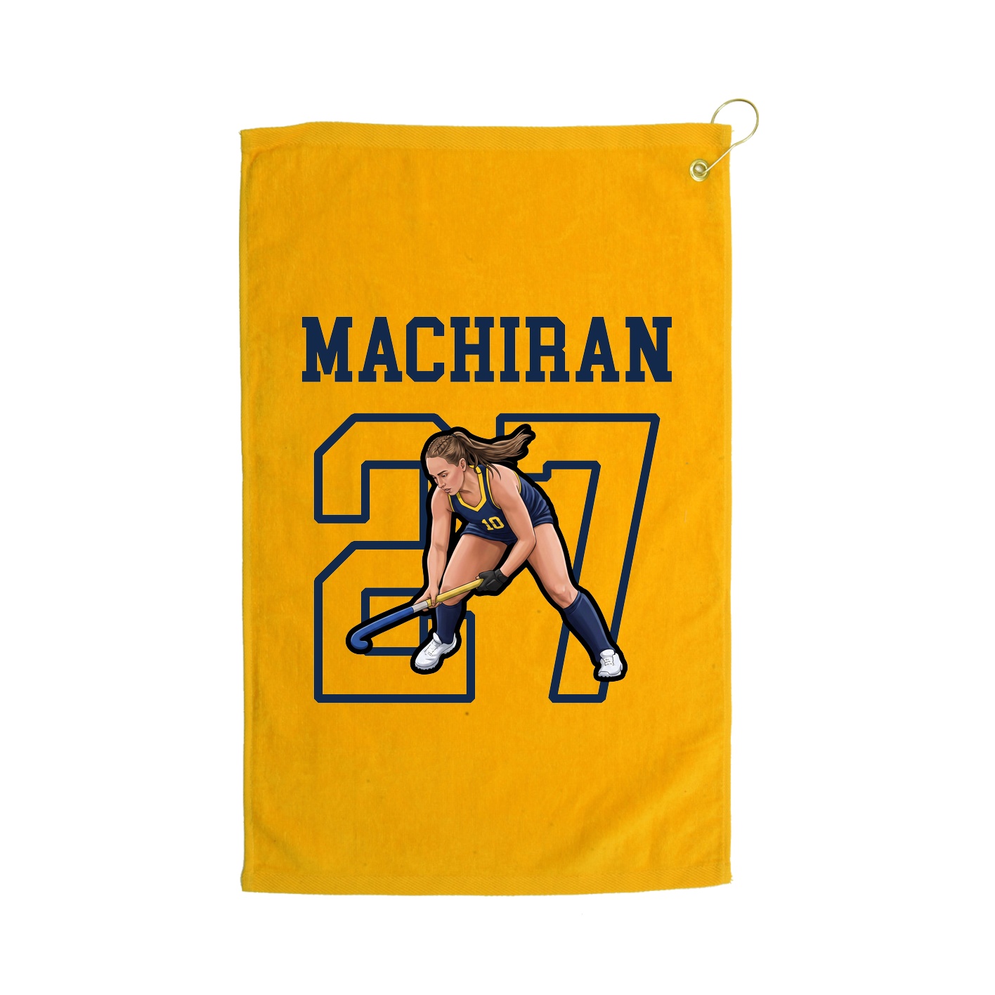 Golf Towel — Shirsey in Gold