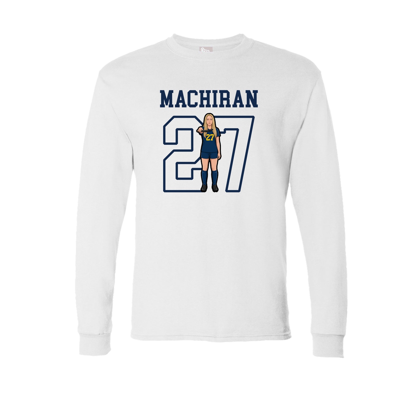 Long Sleeve Tee — Shirsey in White