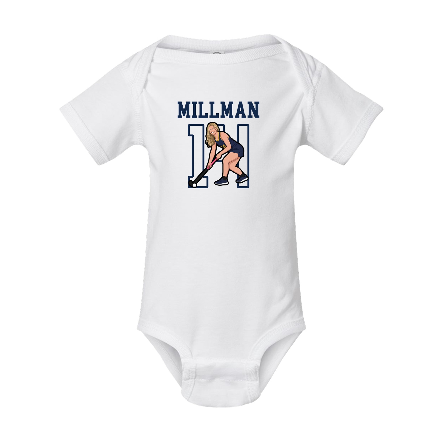 Baby Onesie — Shirsey in White