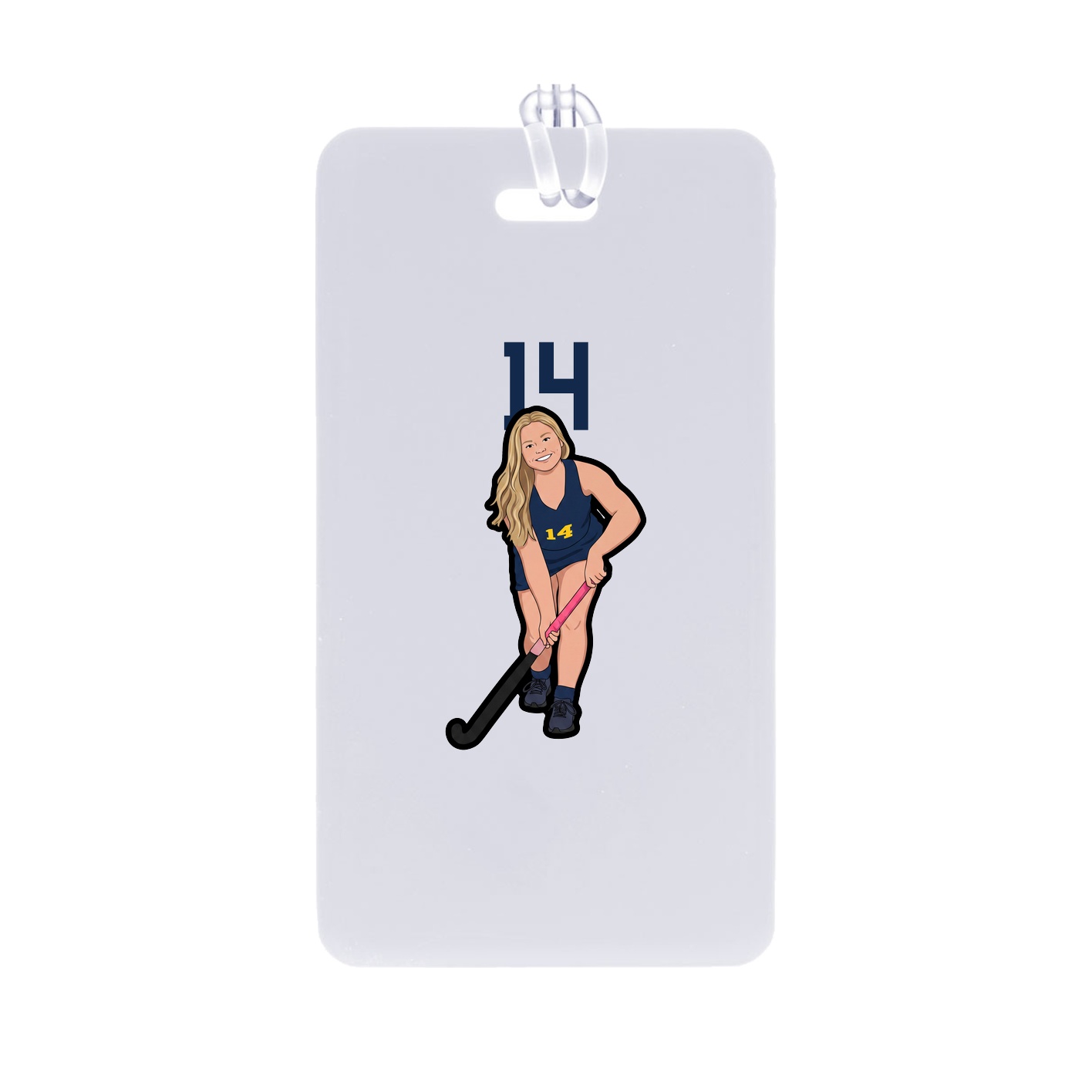 Bag Tag — Number Top in Classic
