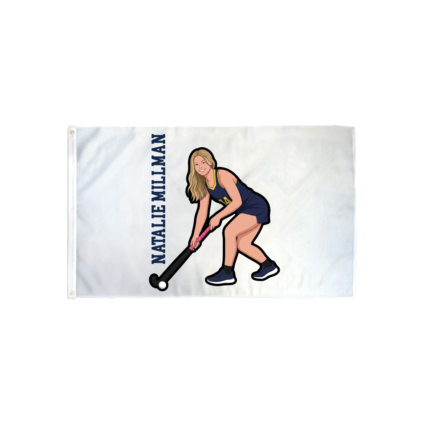 3x5 Flag — Name Vertical in Classic