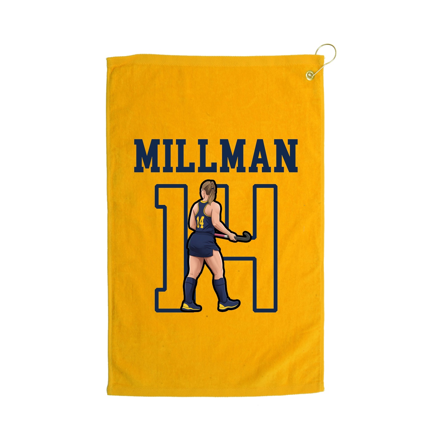 Golf Towel — Shirsey in Gold