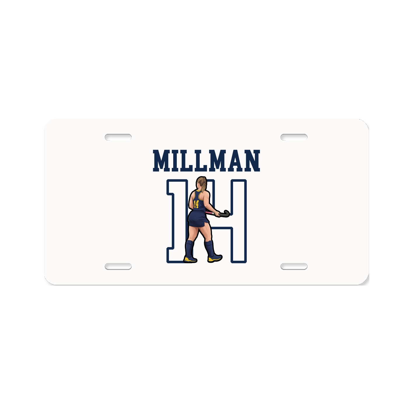 License Plate — Shirsey in Classic