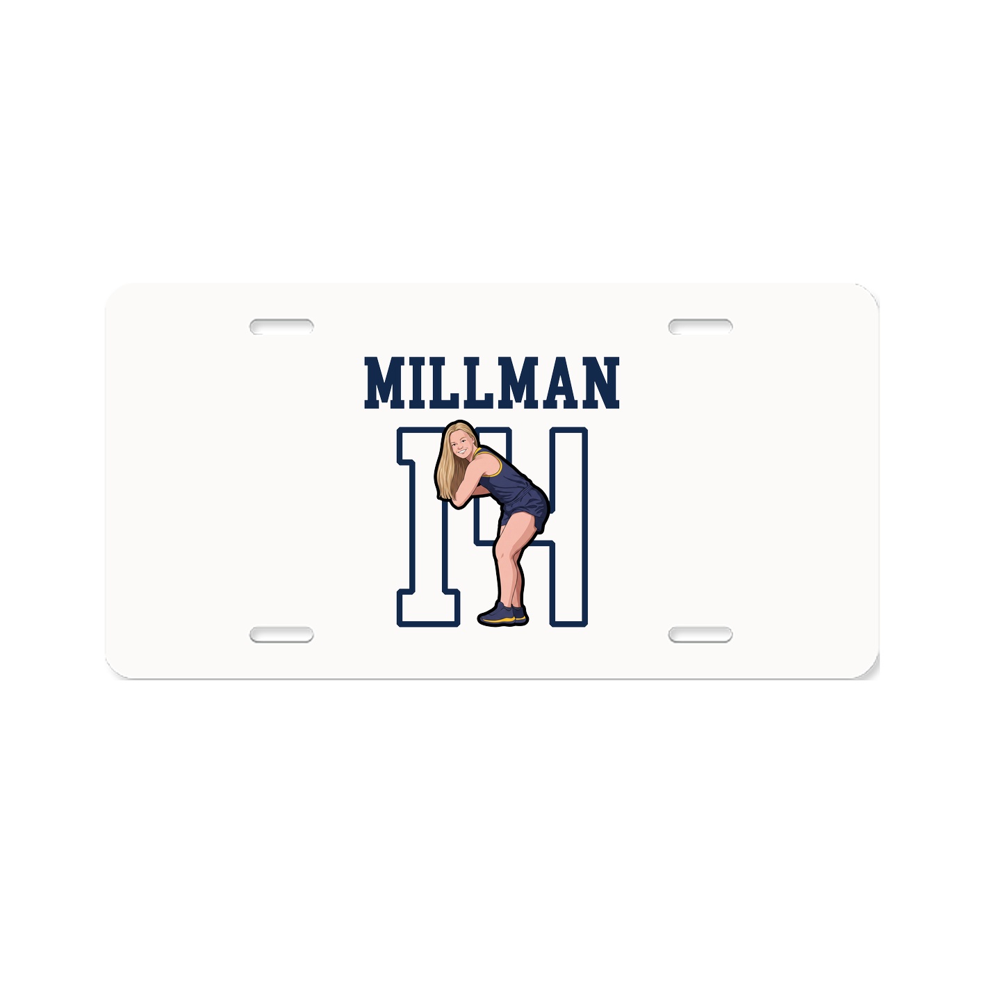 License Plate — Shirsey in Classic