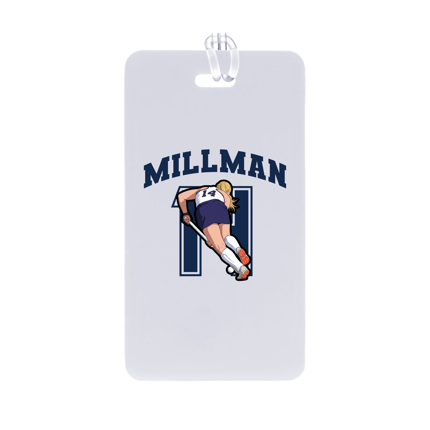 Bag Tag — Number in Classic