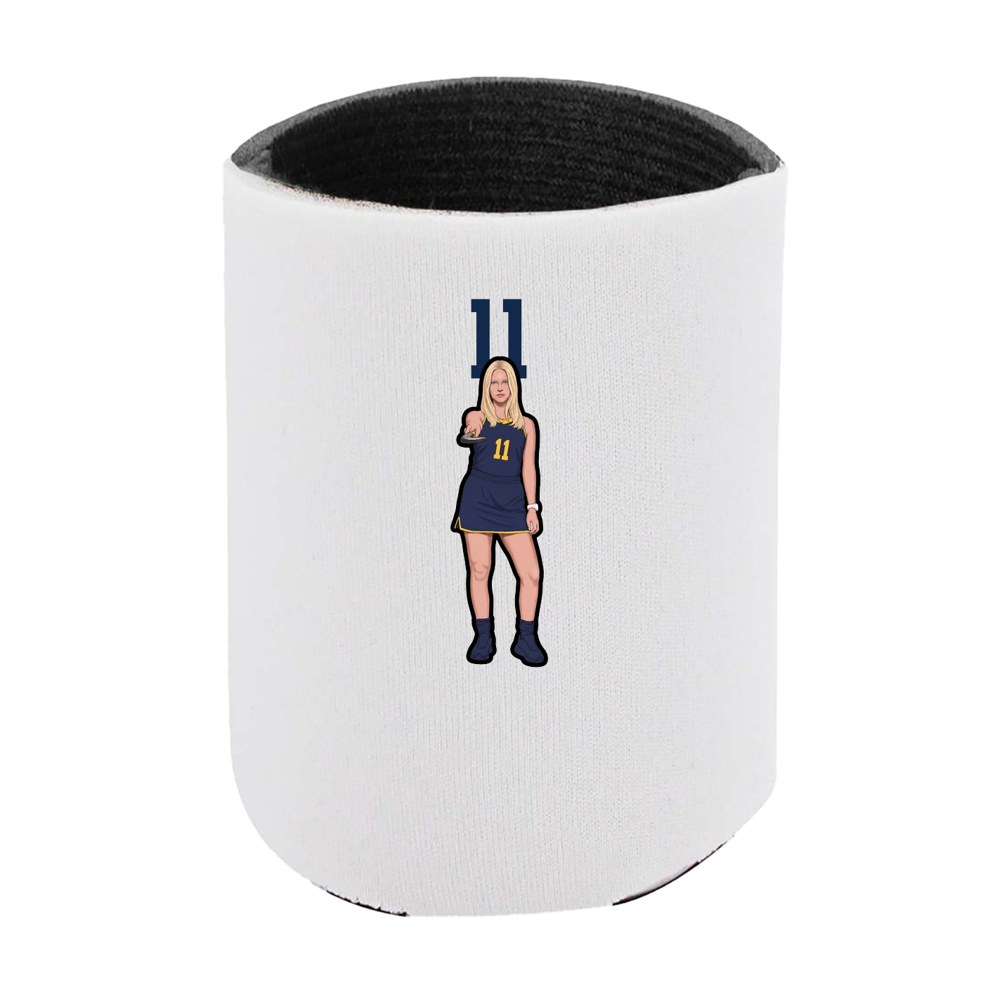 Can Holder — Number Top in White