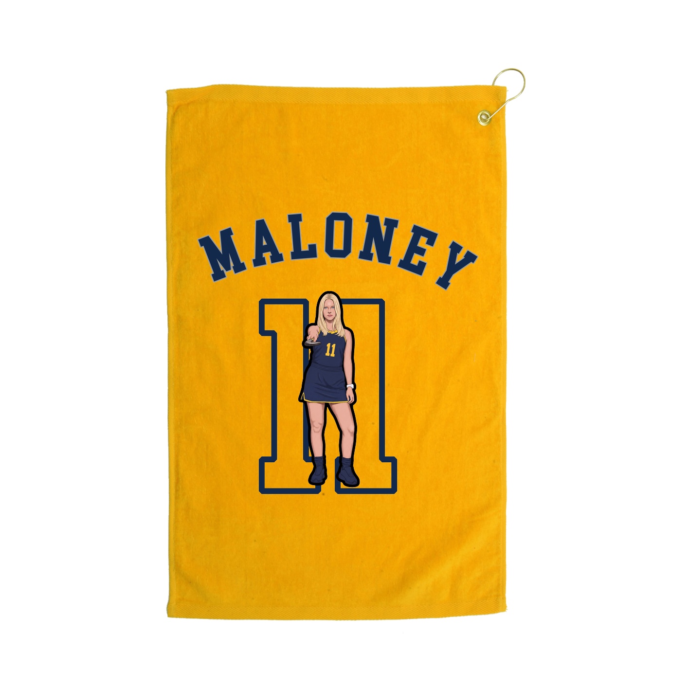 Golf Towel — Shirsey Arch in Gold