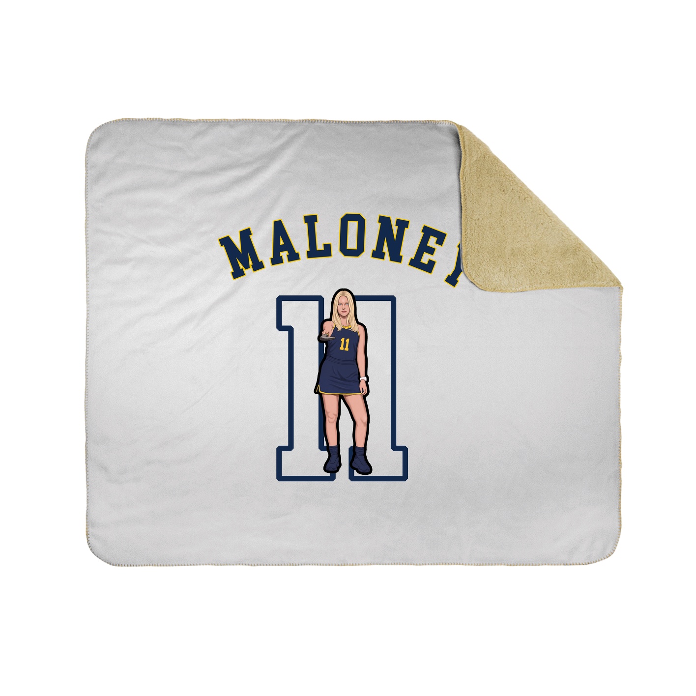 Throw Blanket — Shirsey Arch in White