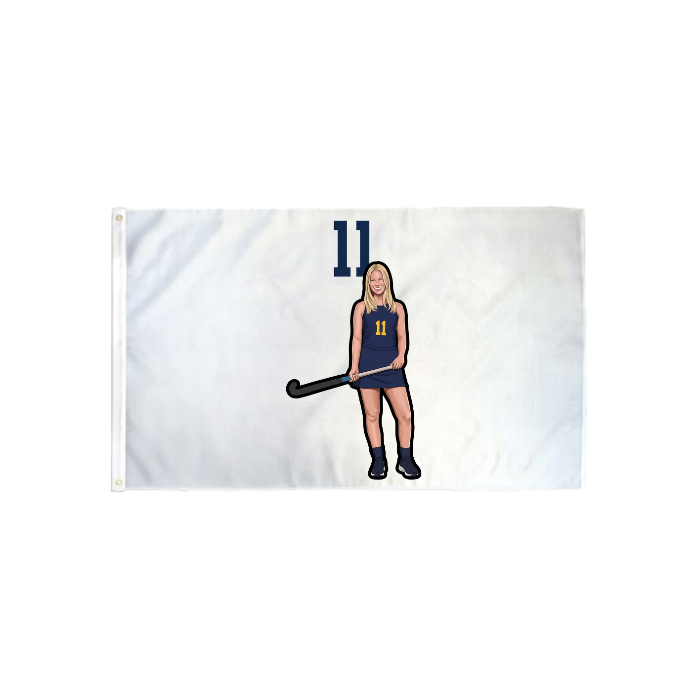 3x5 Flag — Number Top in Classic