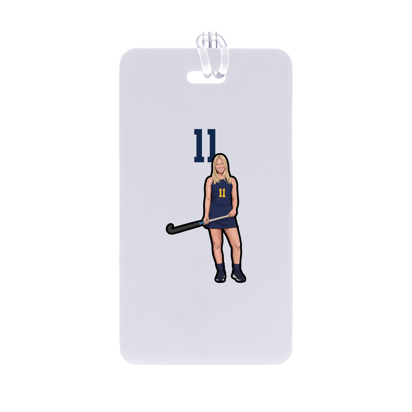Bag Tag — Number Top in Classic