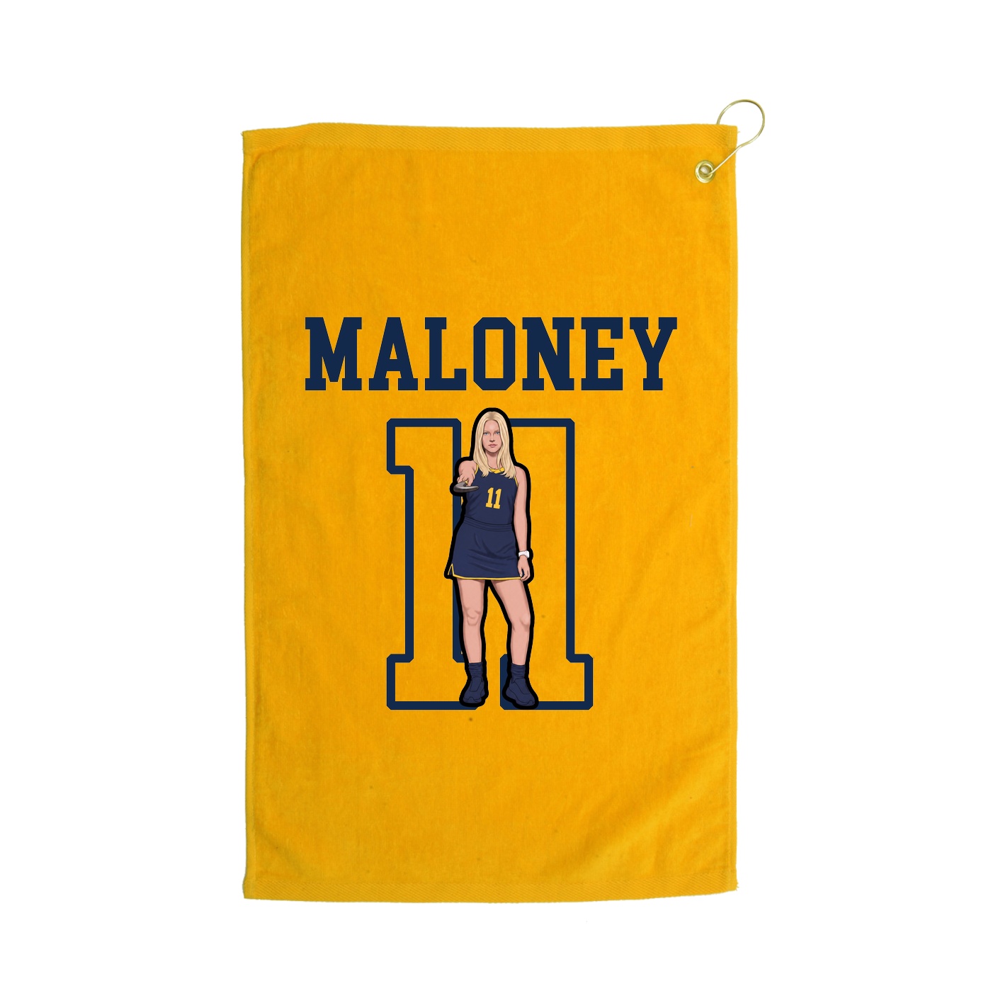 Golf Towel — Shirsey in Gold