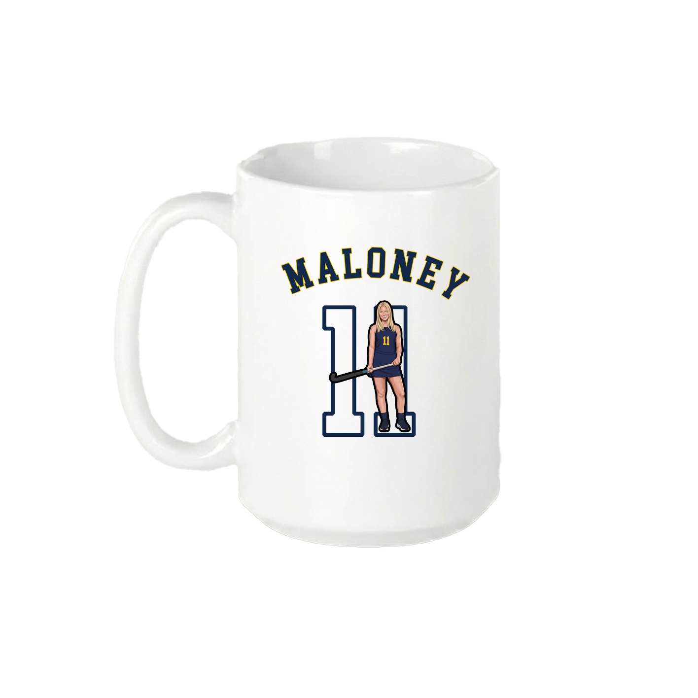 15oz Coffee Mug — Shirsey Arch in White