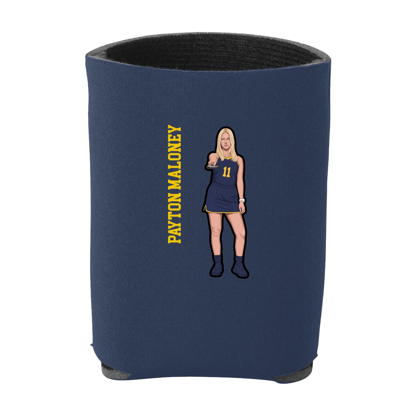 Can Holder — Name Vertical in Navy