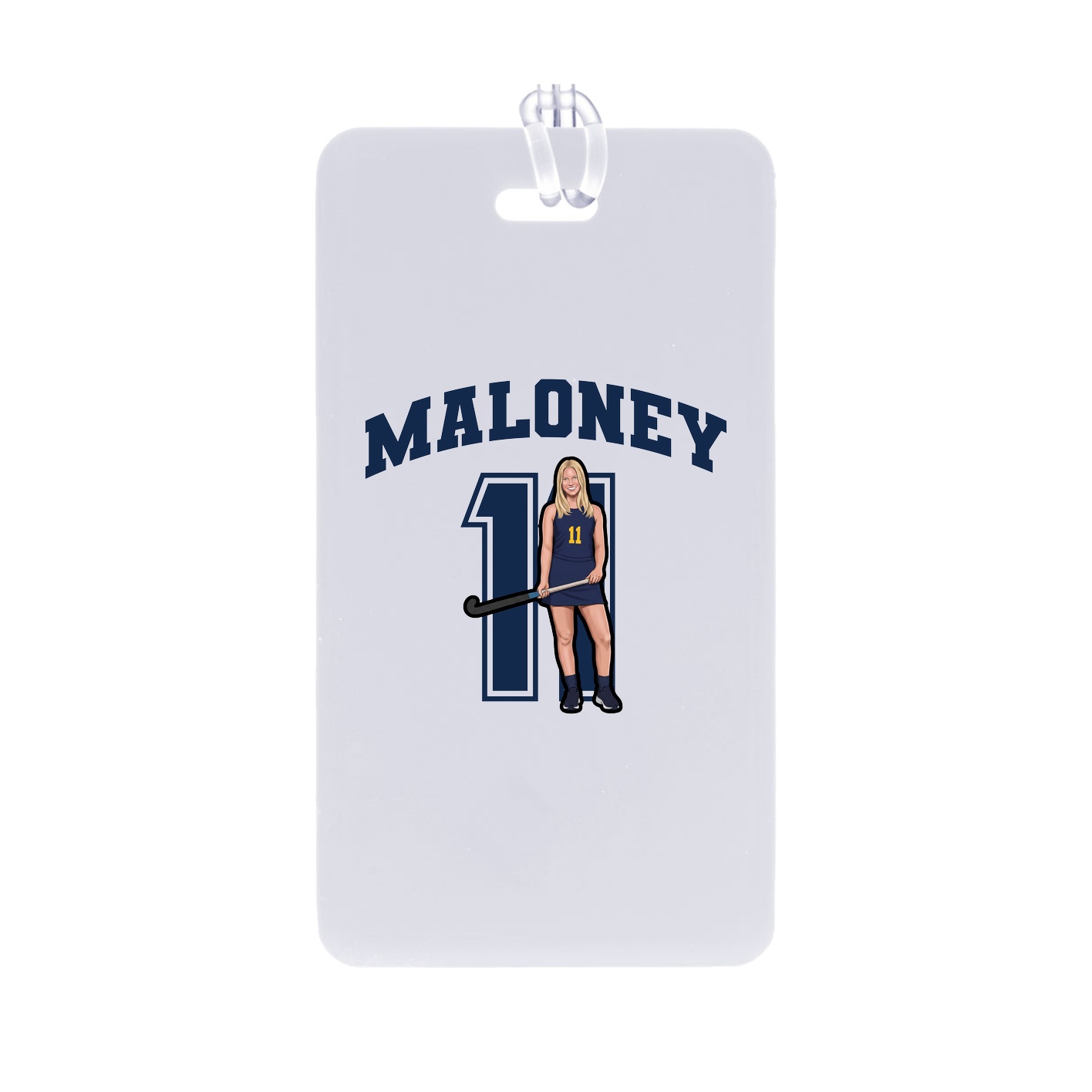 Bag Tag — Number in Classic
