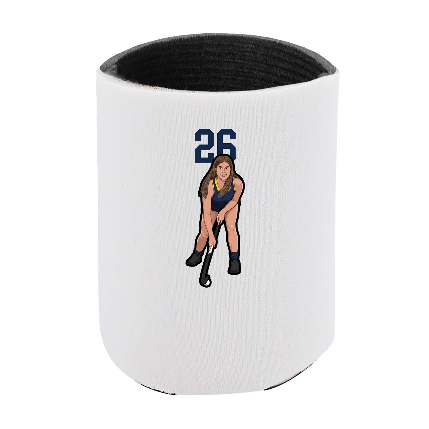 Can Holder — Number Top in White