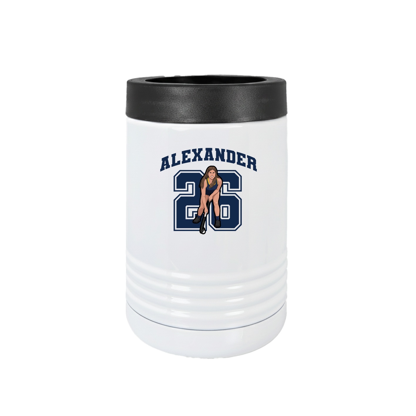 Beverage Holder — Number in White