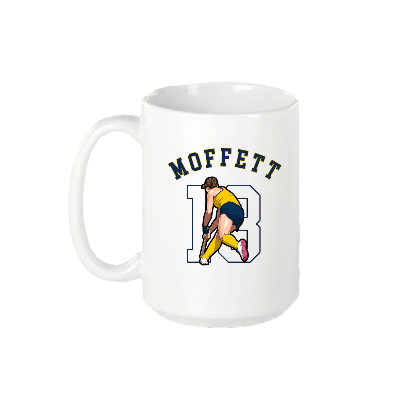 15oz Coffee Mug — Shirsey Arch in White